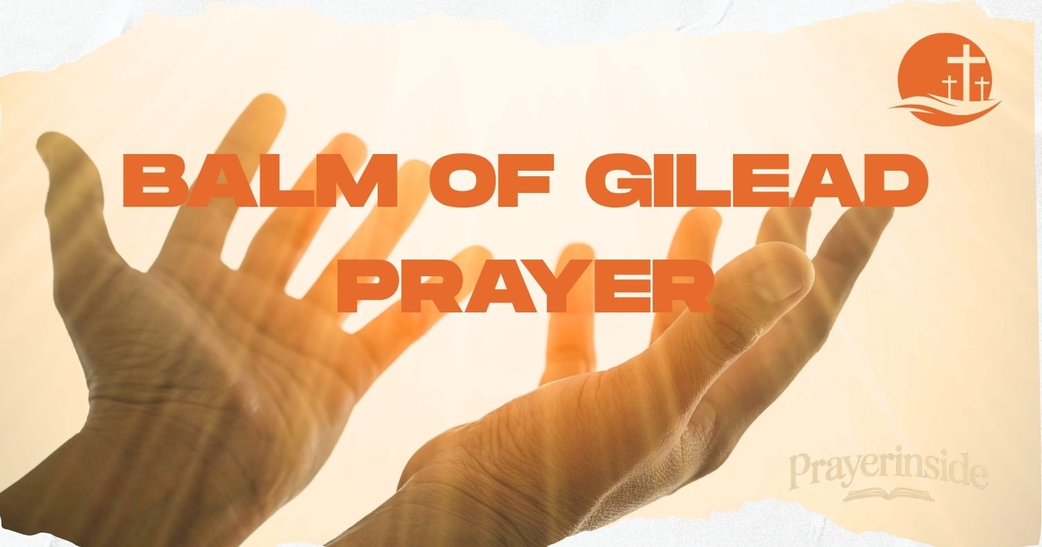 balm of gilead prayer