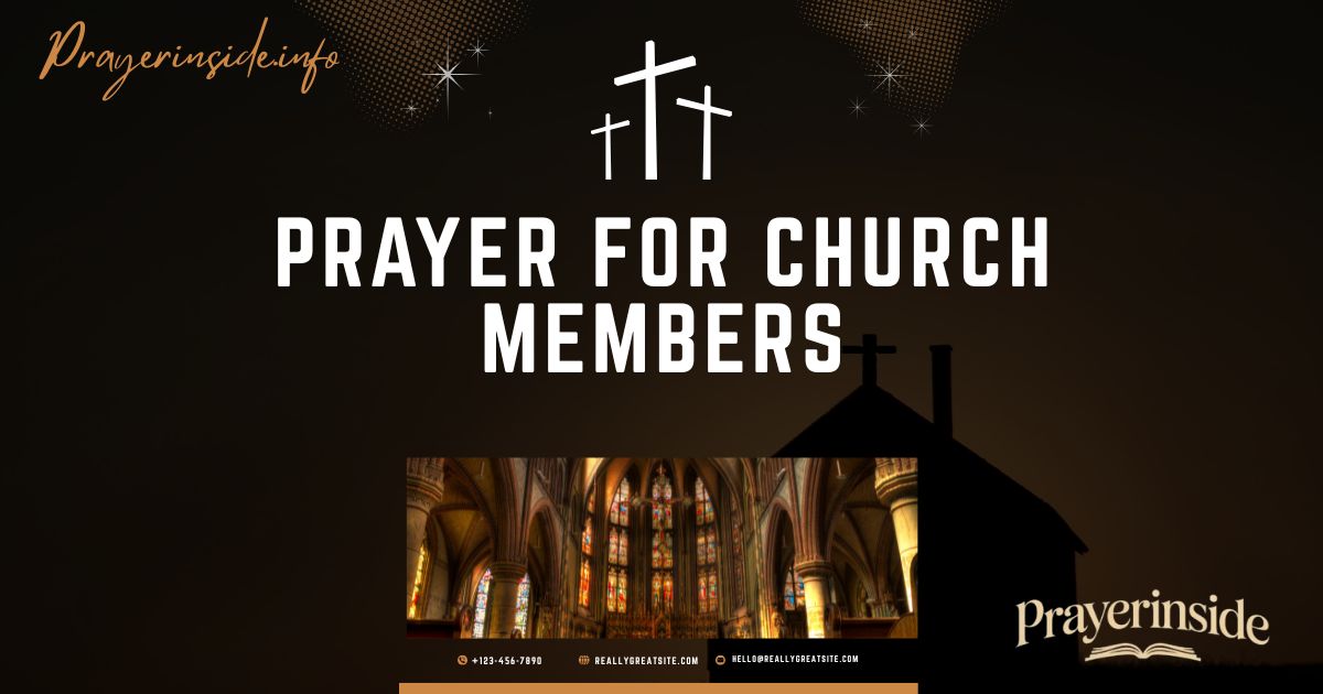 prayer for church members