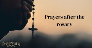 prayers after the rosary