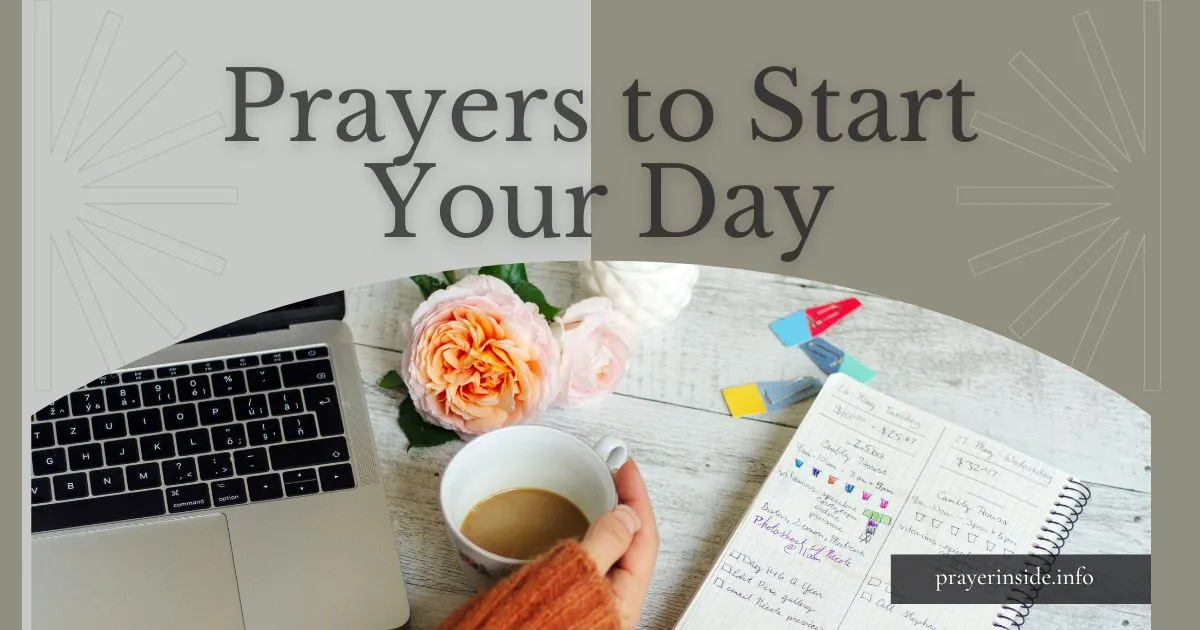 prayers to start your day