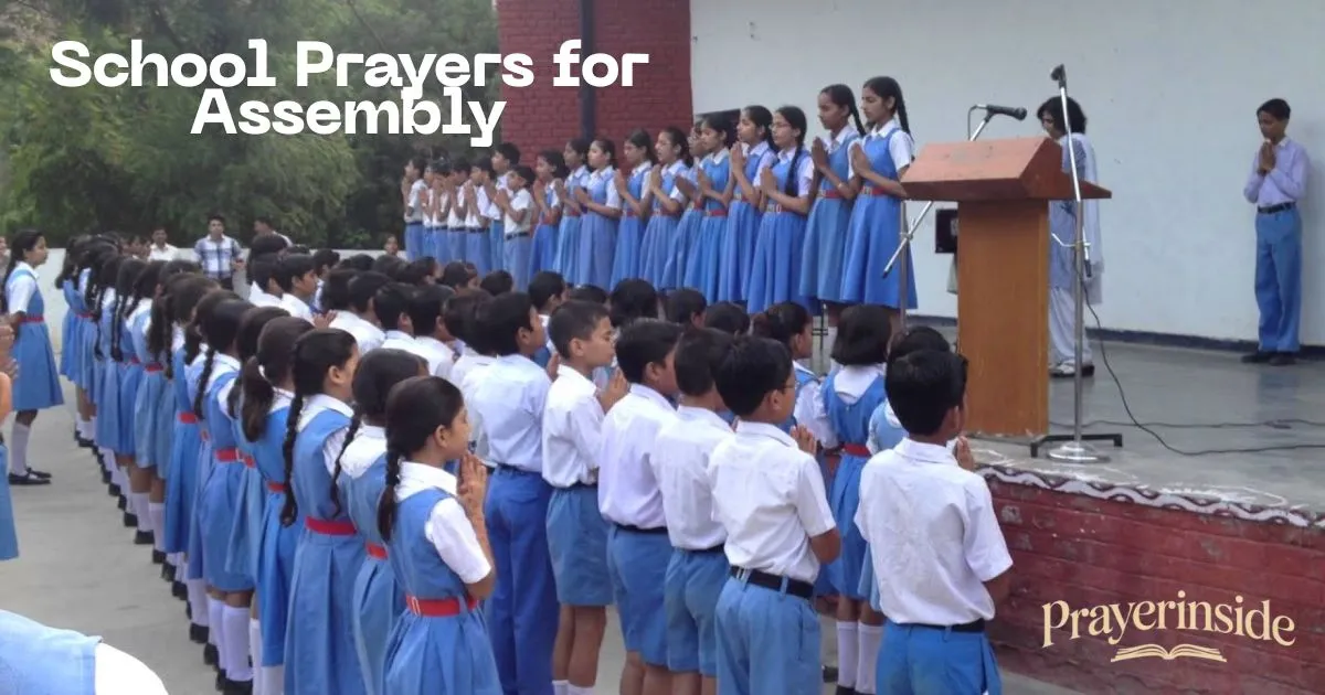 school prayers for assembly