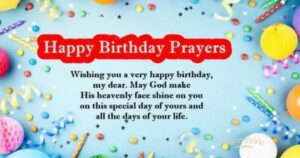 birthday prayer messages
