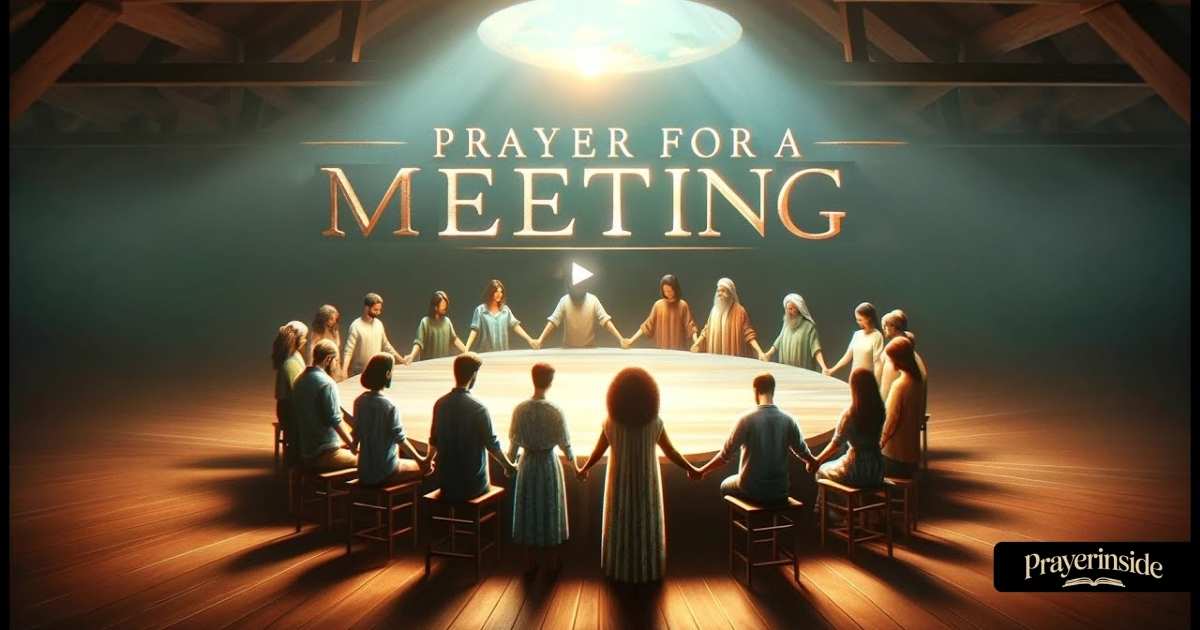 closing prayer for meeting