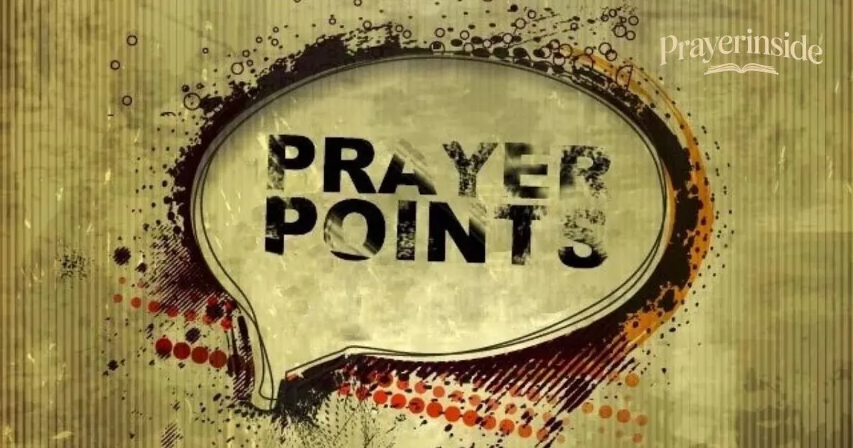 closing prayer points