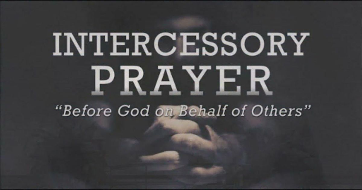 intercessory prayers for the church