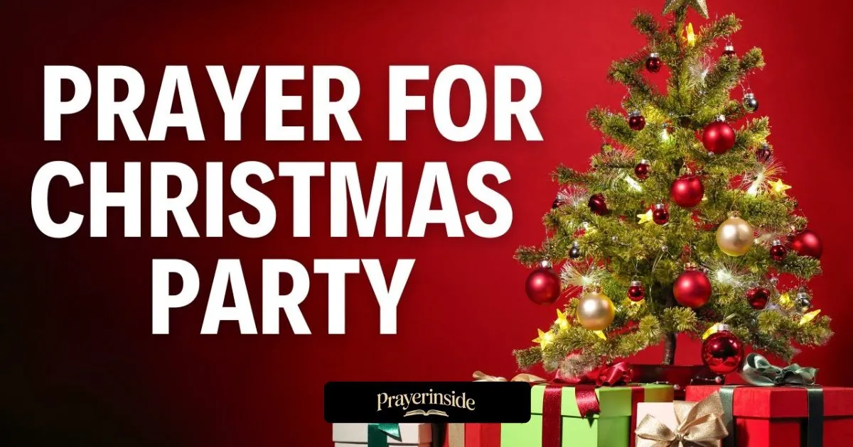 opening prayer for christmas party