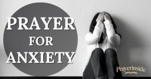 prayer for anxiety