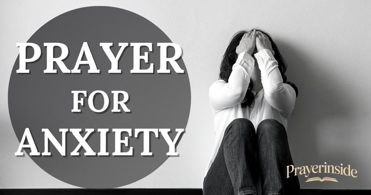 prayer for anxiety