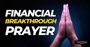prayer for financial breakthrough