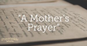 prayer for my mom