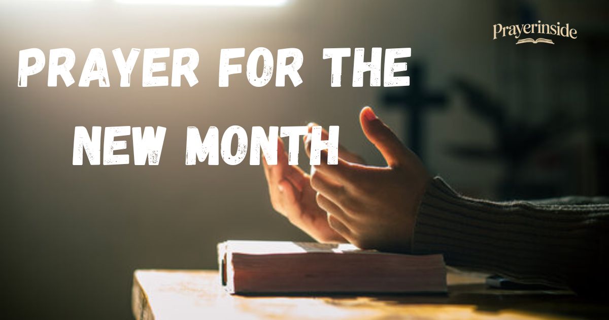 prayer for the new month