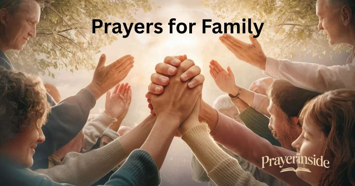 prayers for family