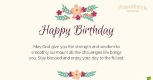 birthday prayer for a friend
