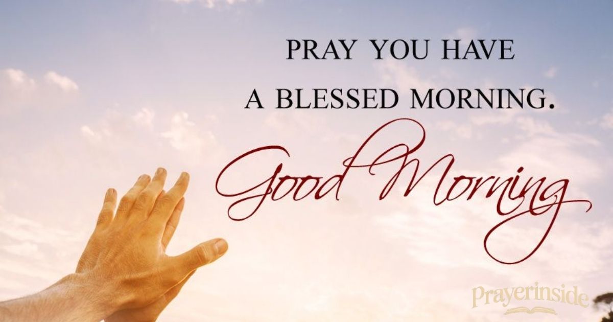 good morning prayer