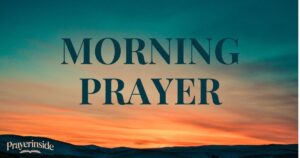 morning prayer
