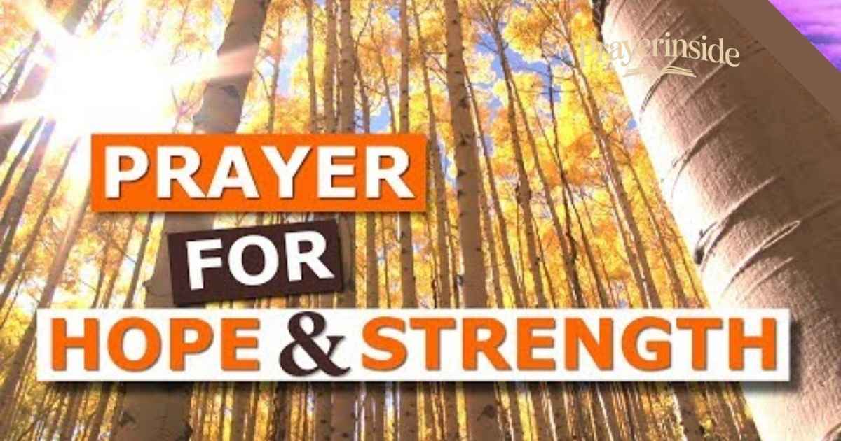 prayer for strength