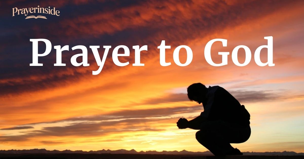 prayer to god