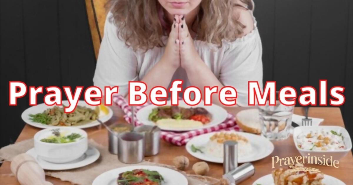 prayers before meal