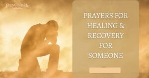 short prayer for healing and recovery for someone