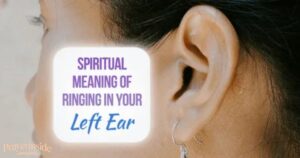 why is my left ear ringing spiritual