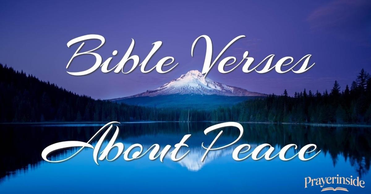 bible verses about peace