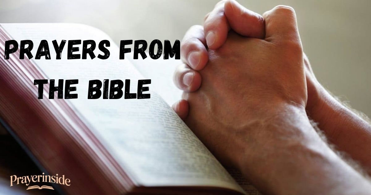 prayers from the bible