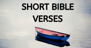 short bible verses