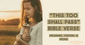this too shall pass bible verse