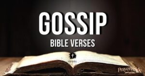bible verses about gossip