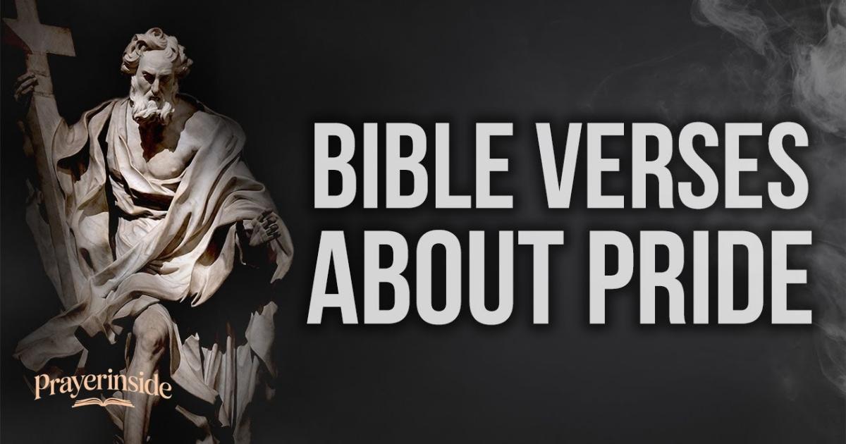 bible verses about pride
