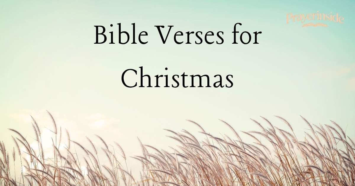 bible verses for christmas
